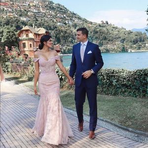 Andrea & Leo Couture Bridesmaid or prom  dress